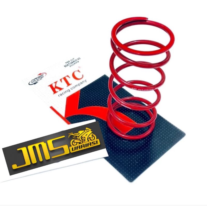 per cvt dan per kampas ganda set ktc racing 1000/1500/2000 rpm mio beat vario 125/150/160 nmax aerox scoopy pcx150 adv lexi soul gt125 freego genio scoopy