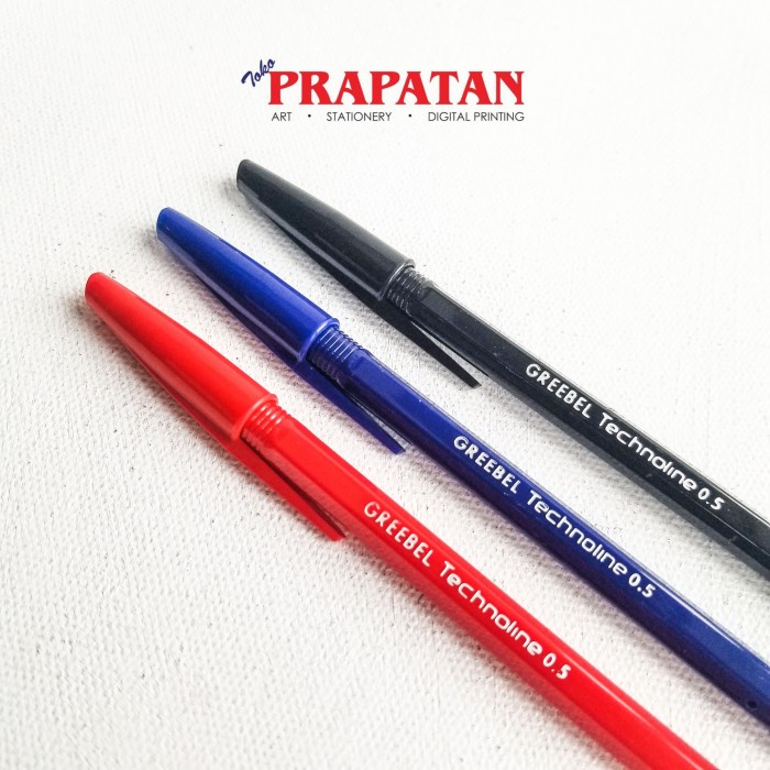 

Greebel Technoline Pen 0.5 / Pulpen - Merah NANDAA