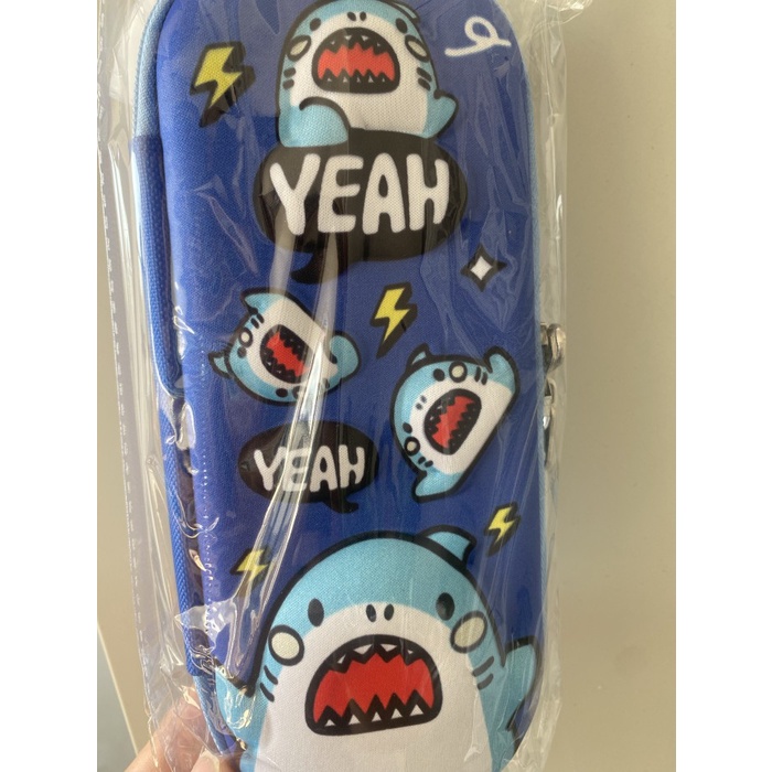 

Kotak pensil anak spiderman marvel / kotak pensil sekolah anak - Shark yeah