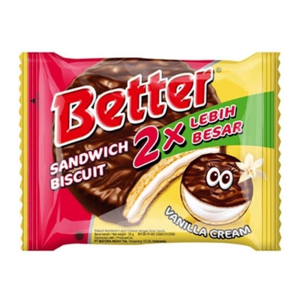 

Biskuit Better Renceng 27 Gram