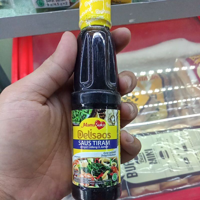 Mamasuka Delisaos Saus Tiram Udand Dan Jamur 130ML