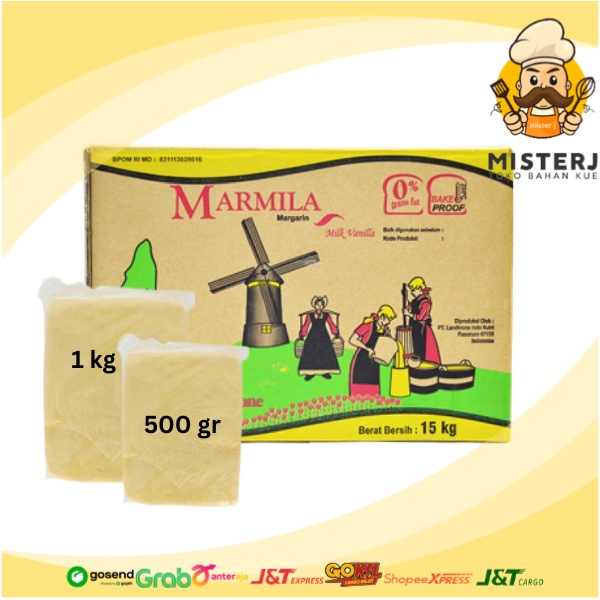 

Marmila Margarin | 250 Gram | 500 Gram | 1 Kg | Marmila Margarine Susu