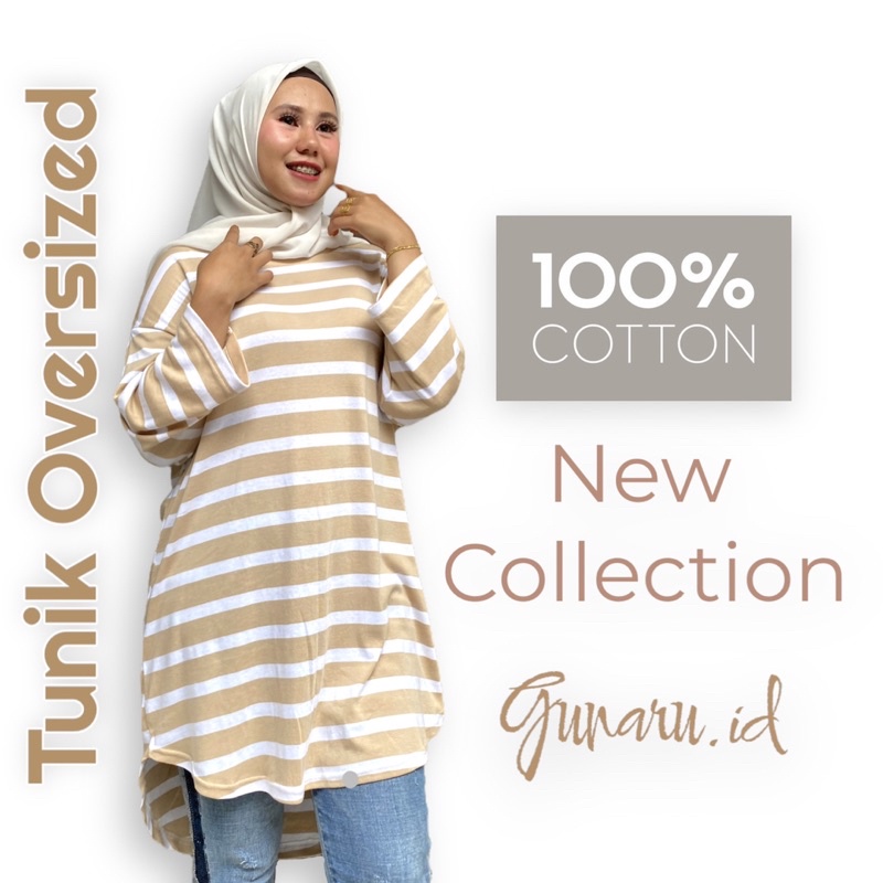 Long Tunik Oversized Hijab Friendly 7/8