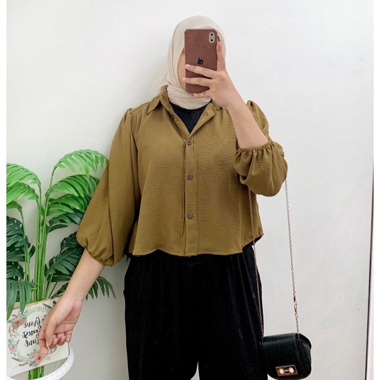 ELZA CROP BALON AIRFLOW