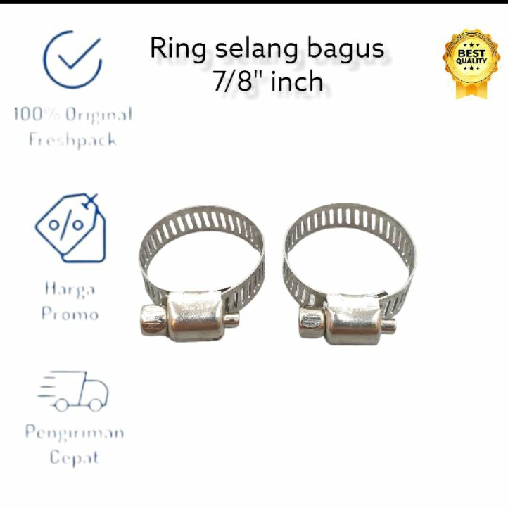 KLEM SELANG 7/8&quot; / HOUSE CLAMP / RING SELANG 7/8&quot; INCH