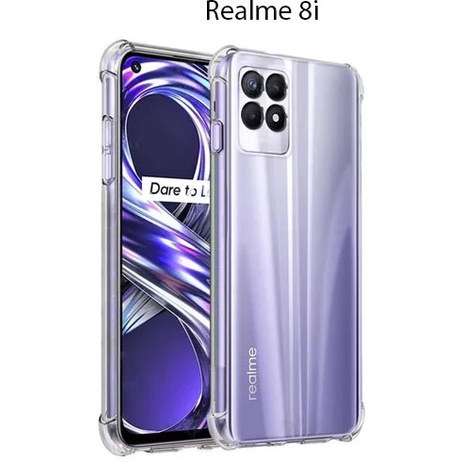 Casing Realme 8i SoftCase Airbag Case Clear