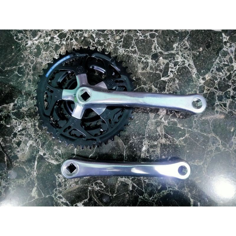 Crankset Shimano Alivio FC-MC10 3 Speed 42 32 22T Original Japan Jadul