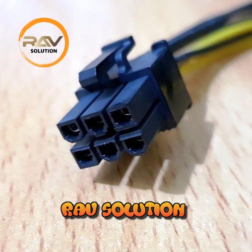 KABEL POWER SATA 15 PIN TO 6 PIN PCI-E VGA CARD / 15PIN TO 6PIN