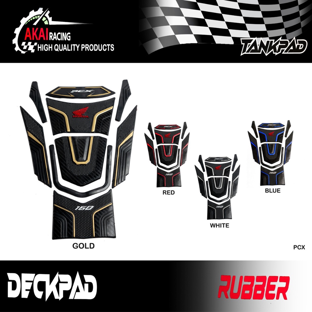 Tankpad Pcx New 160 Tangpad Honda Pcx 160 Deckpad Pcx 160 New List Body Pcx 160 Bahan Karet Premium 3D