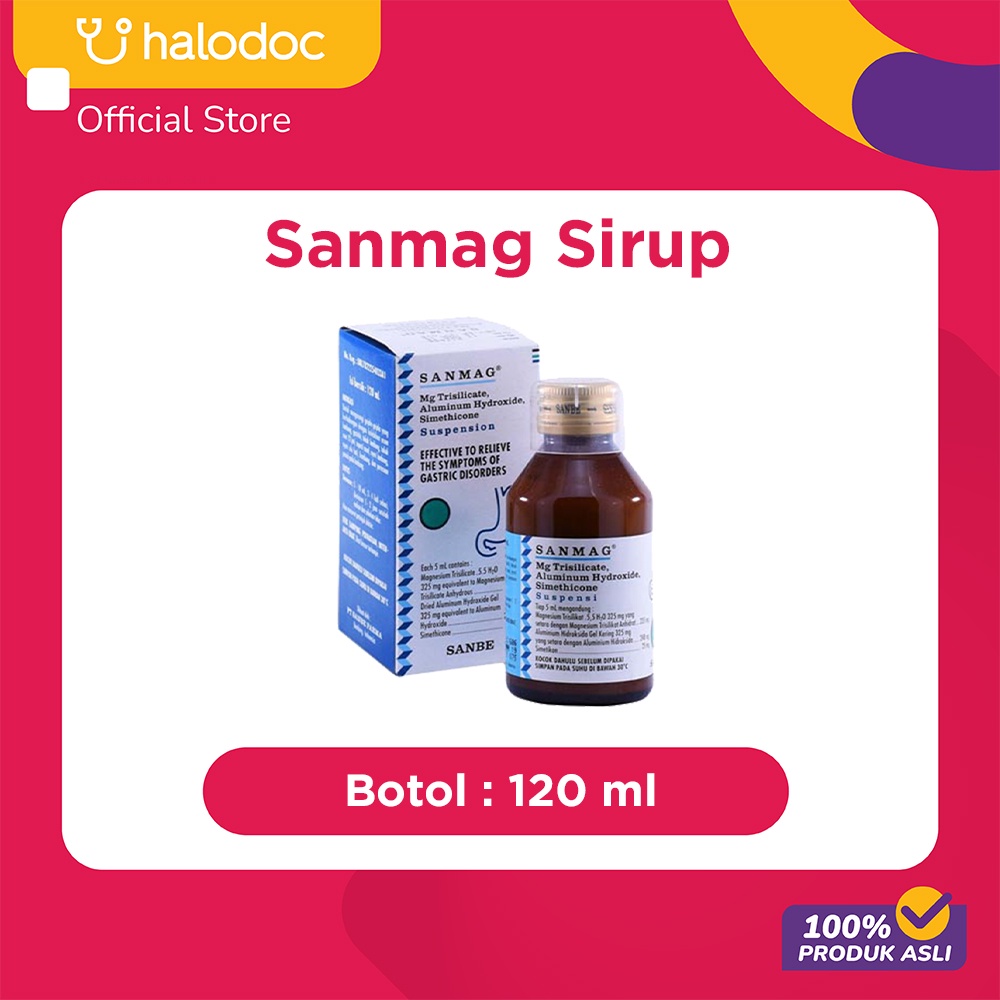 Sanmag Sirup 120 ml