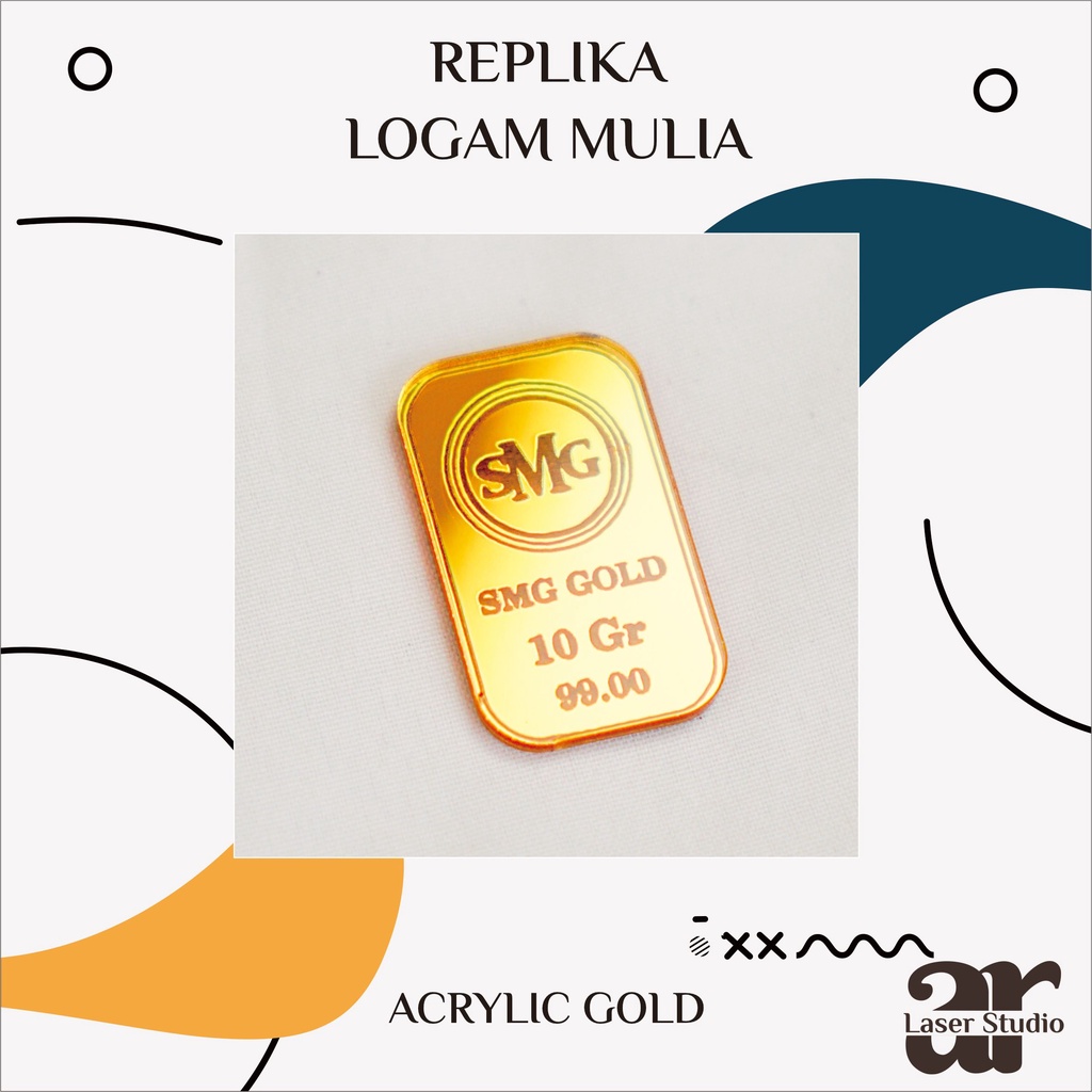 Replika Logam Mulia Semar Gold SMG