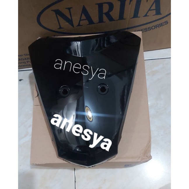 Panel tameng depan supra x 125 hitam