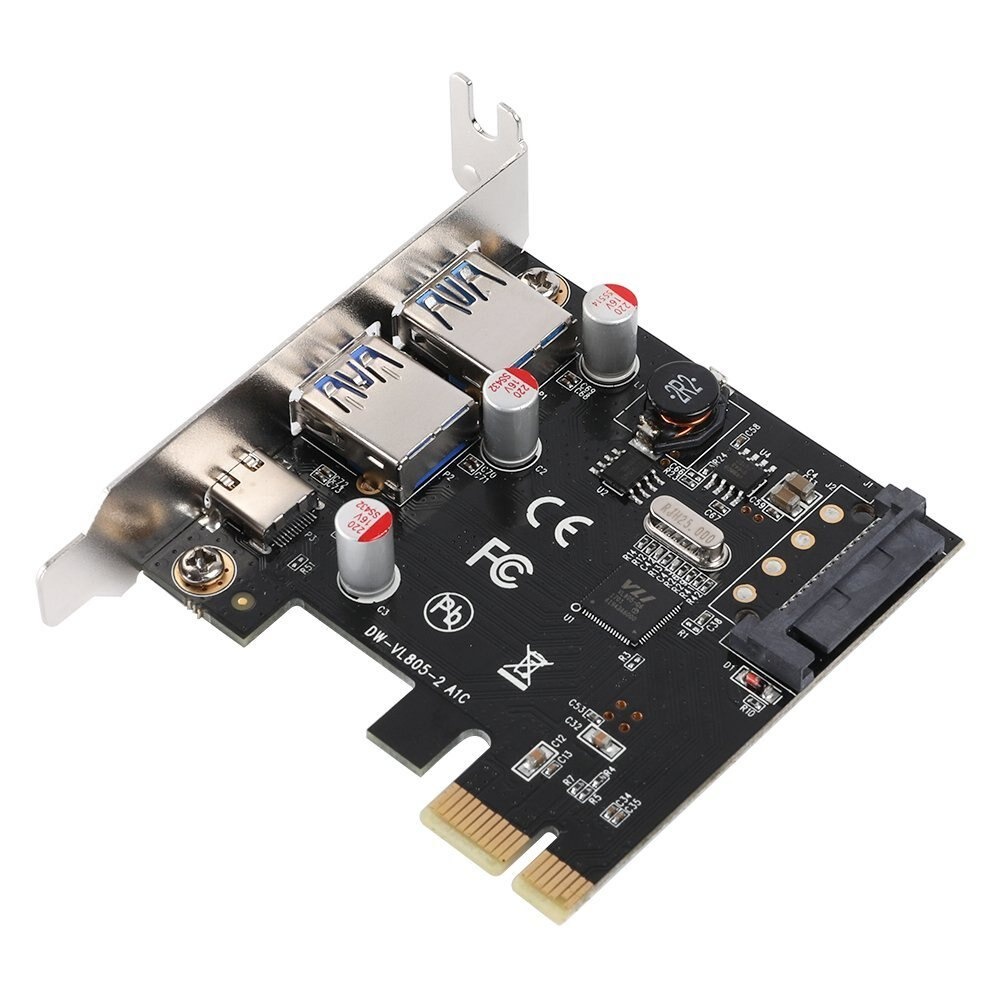 PCIE Card USB Type C USB 3.0 PCI Express USB 3.1 USB HUB Type C