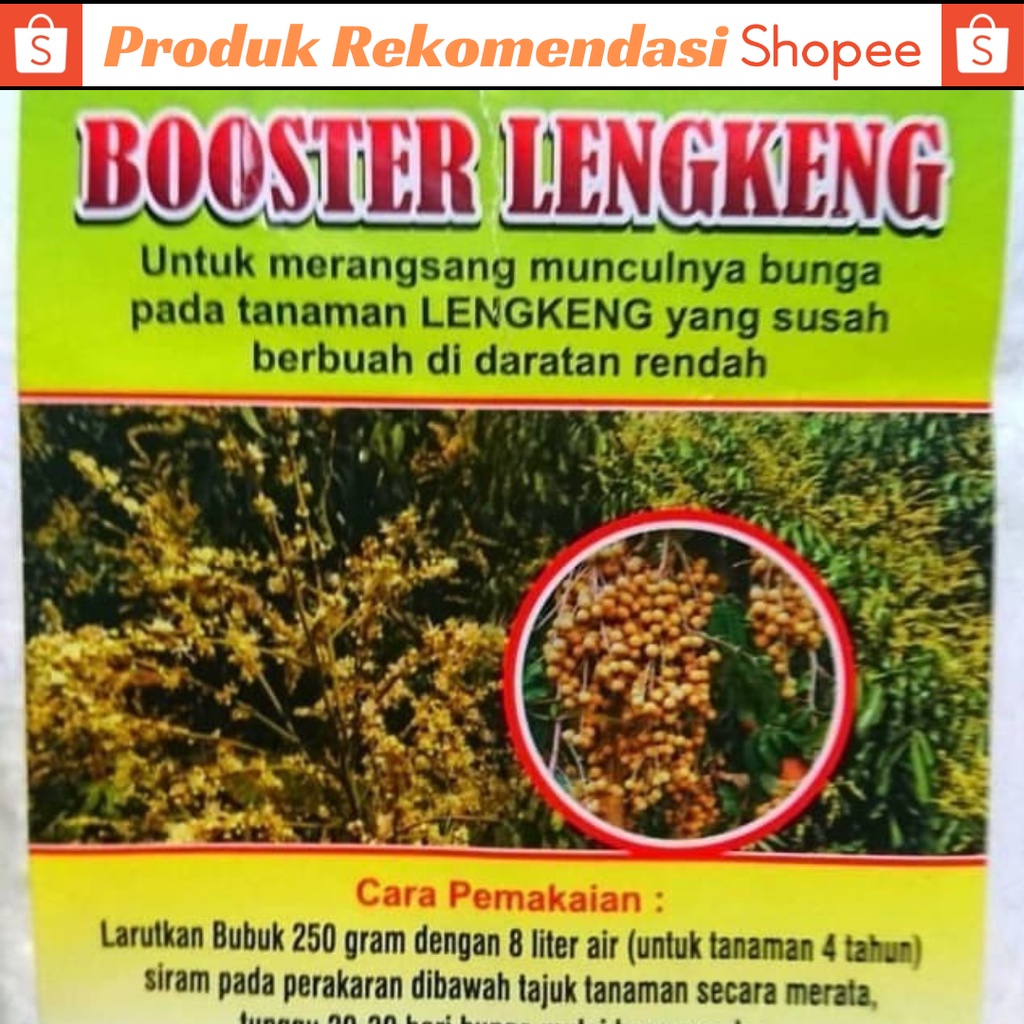 Pupuk Booster Kelengkeng Klengkeng Cepat Berbuah 250gr