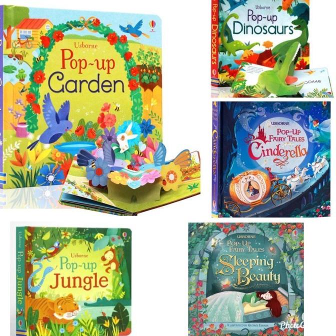 Usborne Pop Up Book - Buku Edukasi Anak Pop Up 3D