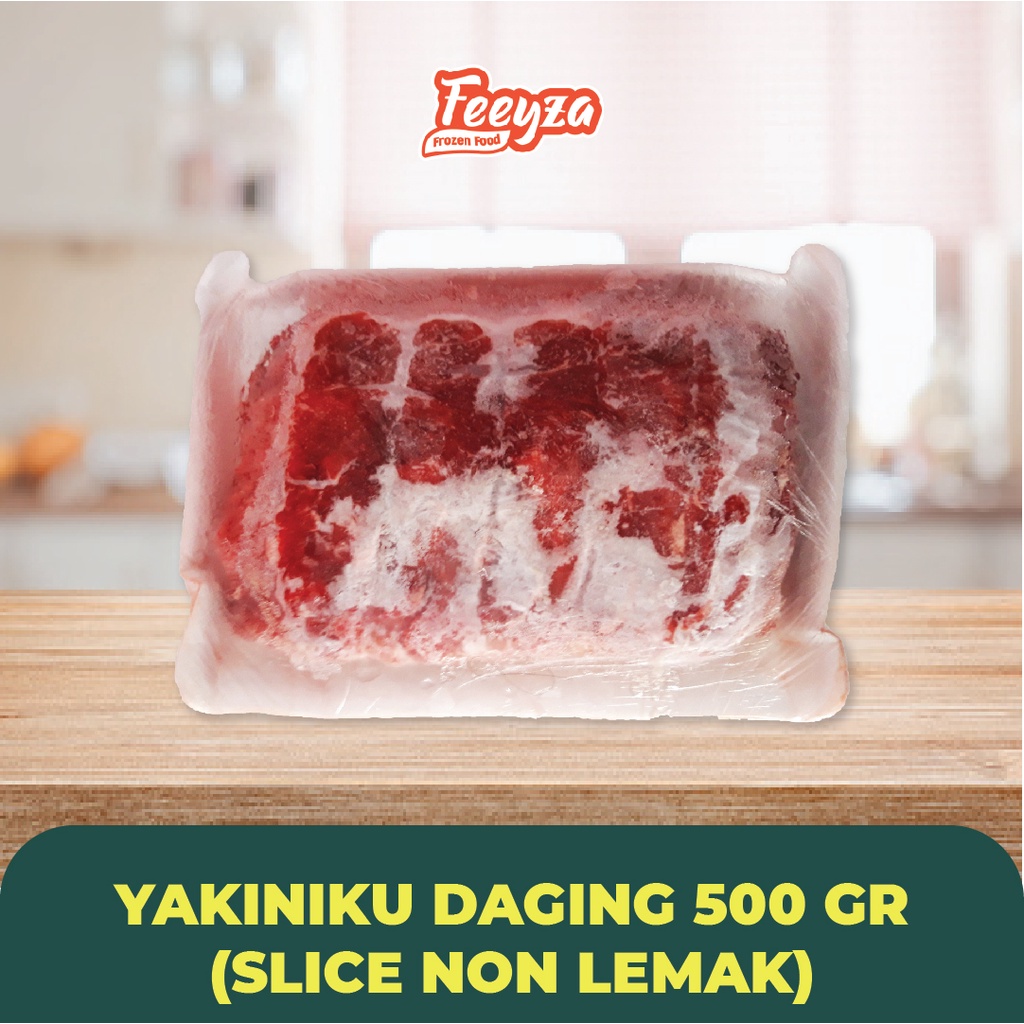 

Yakiniku Daging Sapi Slice 500g (NON LEMAK)
