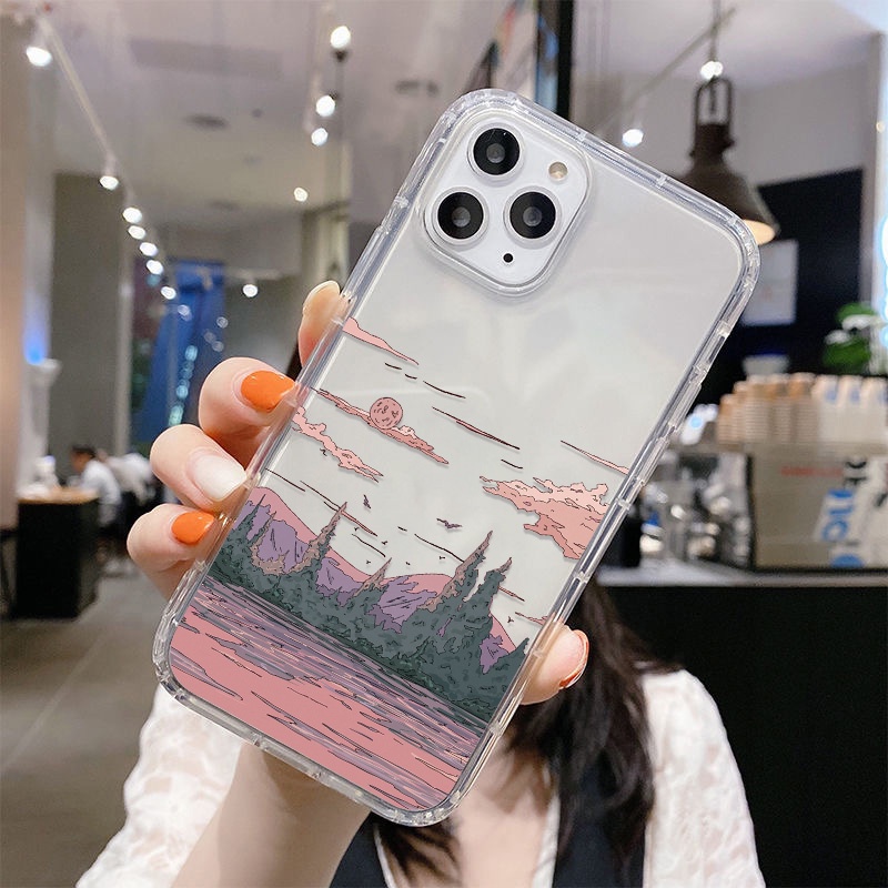 Casing Silikon Xiaomi Redmi 9C 9A 10A 10C 11Pro 10Lite 10X 8A Note 11S 11T 8T 8Pro 9S 9Pro Max 7S 10Pro 10i 12T Pro Motif Lukisan