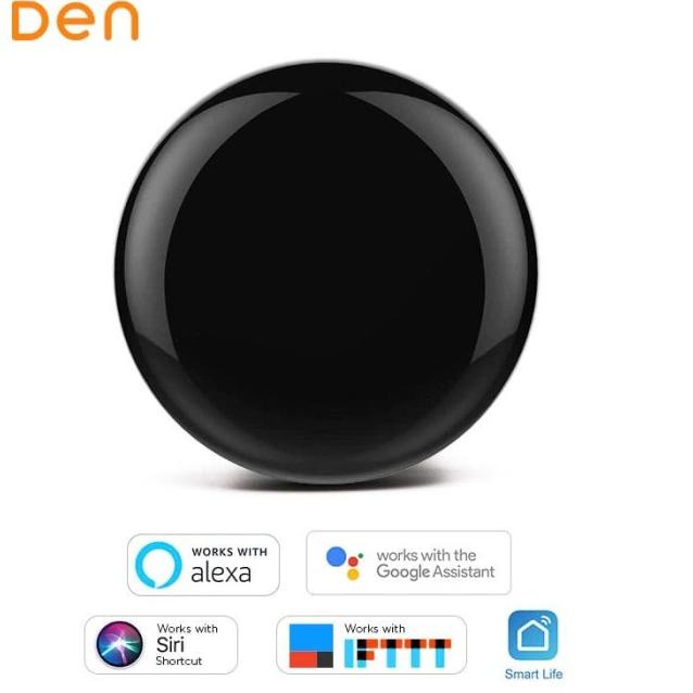 DEN Smart WiFi Universal IR Remote Blaster - Kontrol TV, AC dan IR