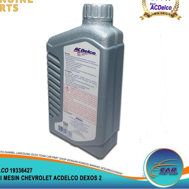 OIL OLI MESIN CHEVROLET ACDELCO AC DELCO DEXOS 2