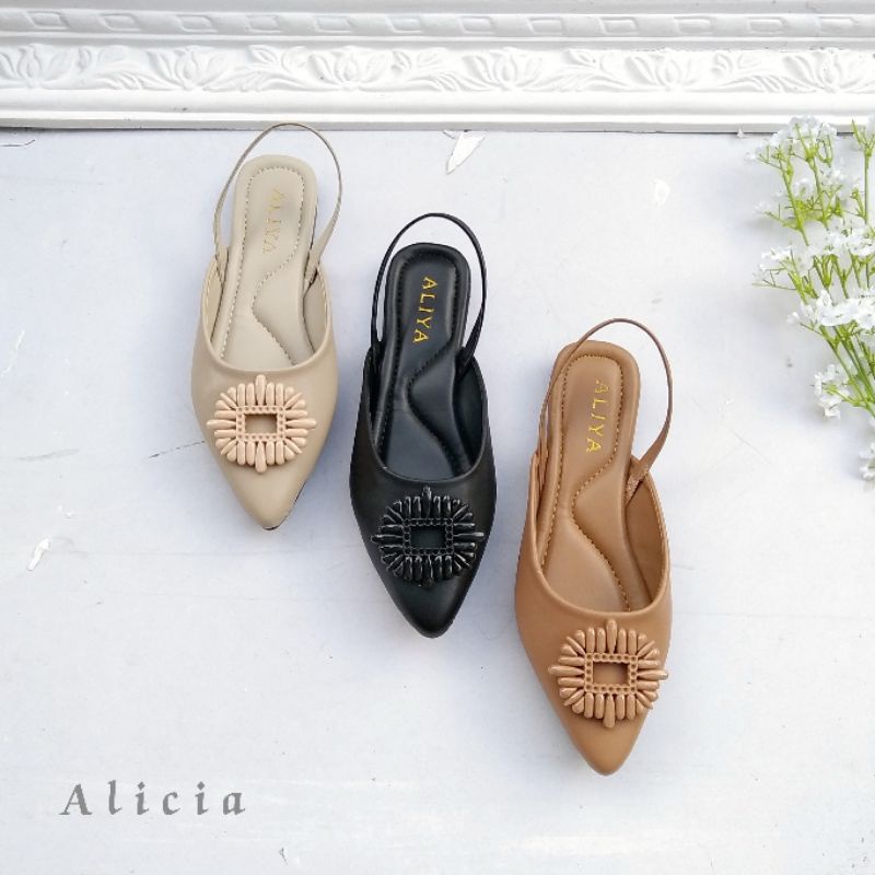 Aliyashoes Flat Mules Alicia