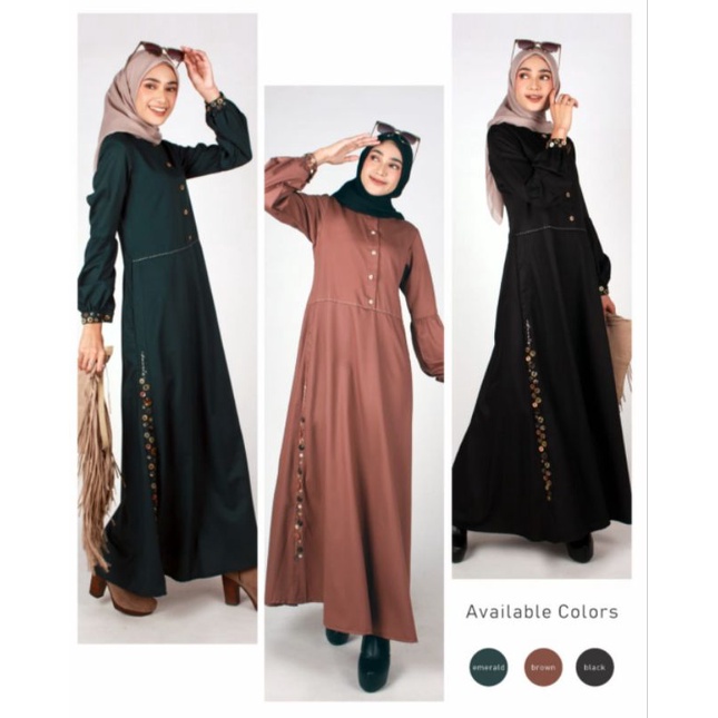 gamis wanita dannis terbaru/gamis dewasa terbaru by dannis Collection/dannis ori