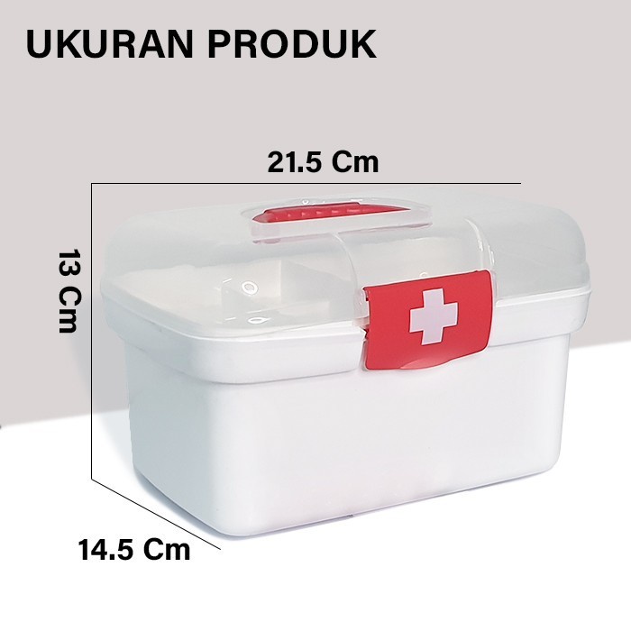 GM Bear Kotak P3K 1315 - Kotak Penyimpanan Obat
