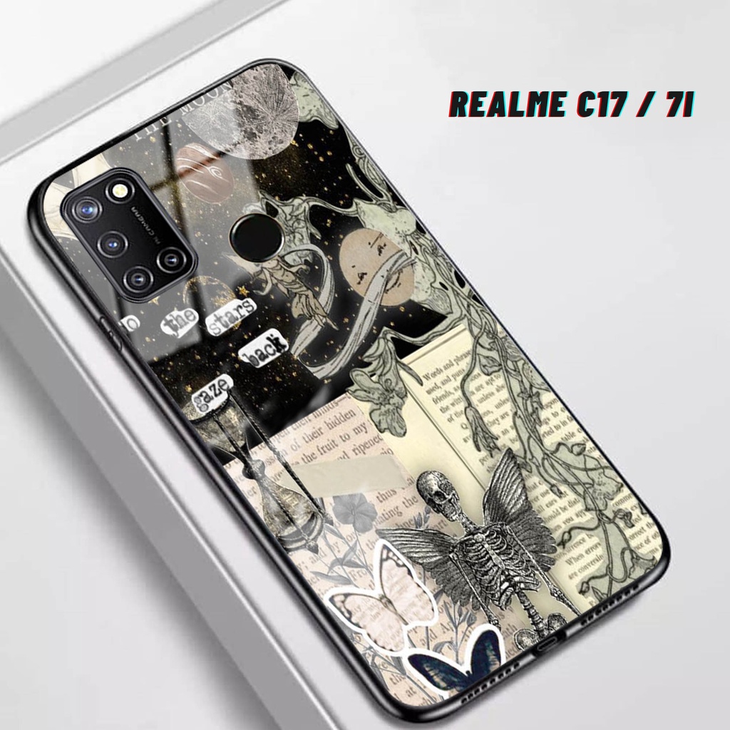 Softcase Kaca For REALME 7i C17 - Case Handphone REALME 7i C17 [T82].