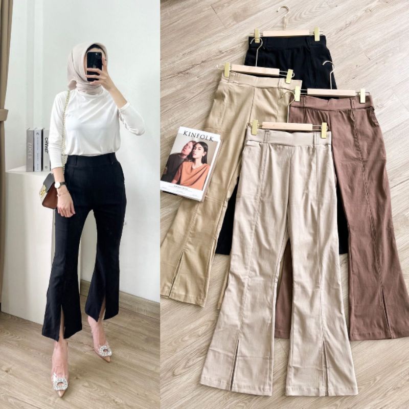 CUTBRAY Cotton jeans SOFT belah depan