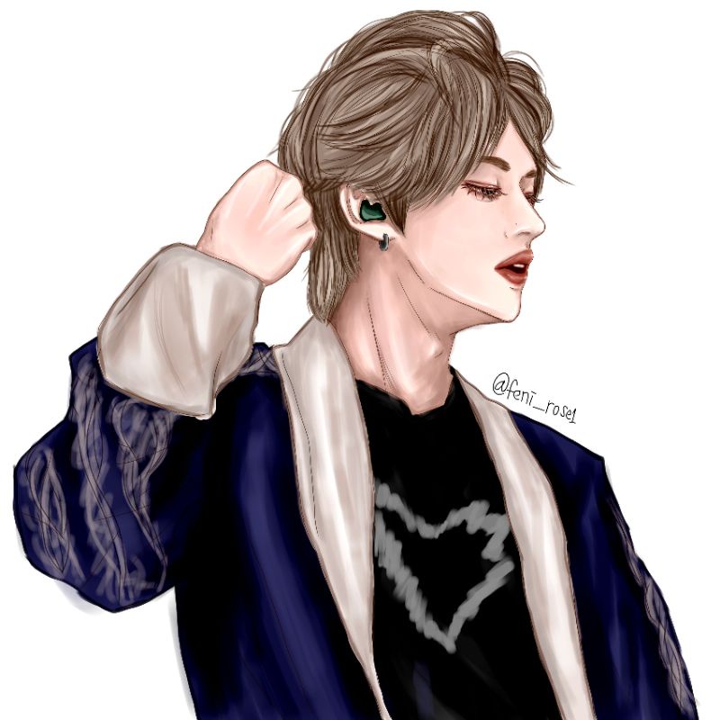 JASA LUKIS WAJAH SKETSA WAJAH ILUSTRASI COUPLE PASANGAN GAMBAR DIGITAL ART COMMISSION OPEN