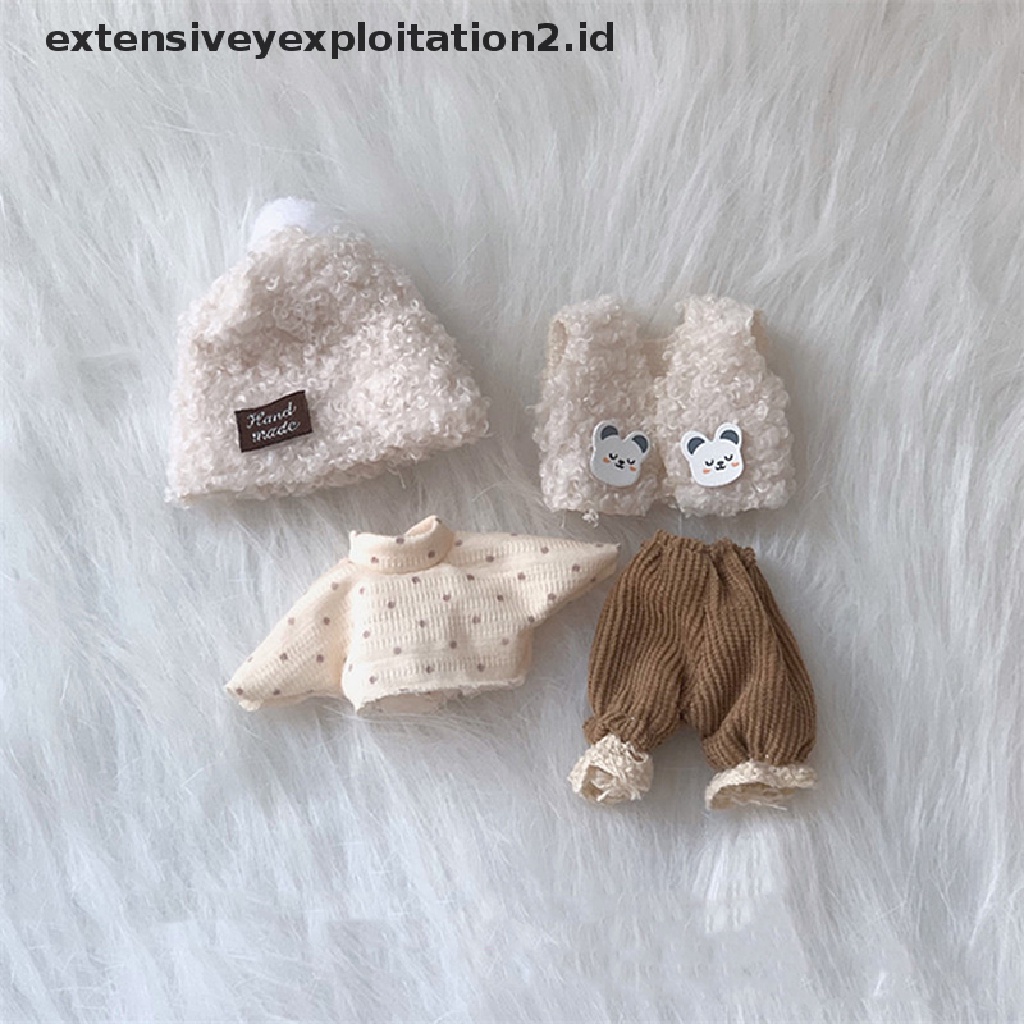 Mainan Dress Mini Tanpa Lengan Ukuran 16 Cm Untuk Boneka 1 / 8