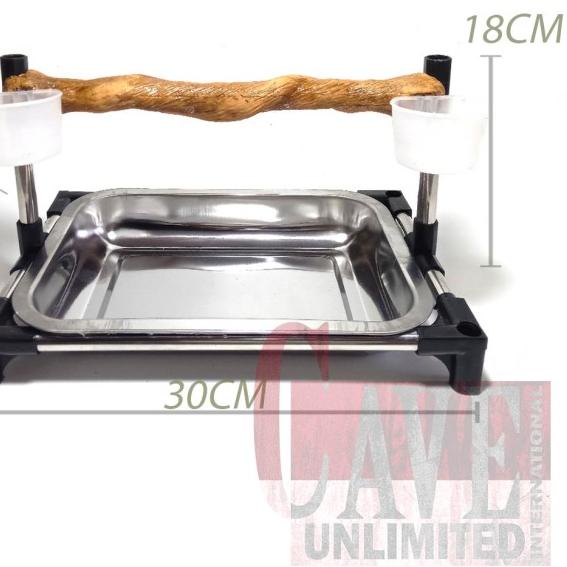 TB001 tangkringan burung kayu resin small mini parrot parbeng nuri lb - TB003