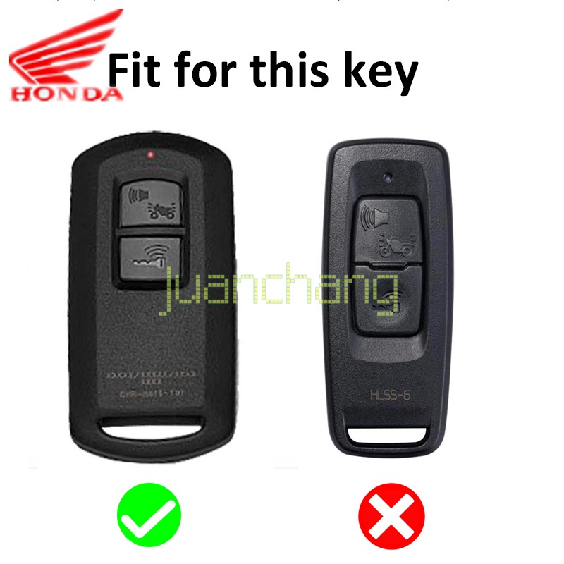 Case Remote Kunci Fob 2 Tombol TPU Untuk HONDA Scoopy 2022 Airblade 150 Klik 150 Vario 125 Vario 150PCX 150 PCX125 150i SH125 Skuter