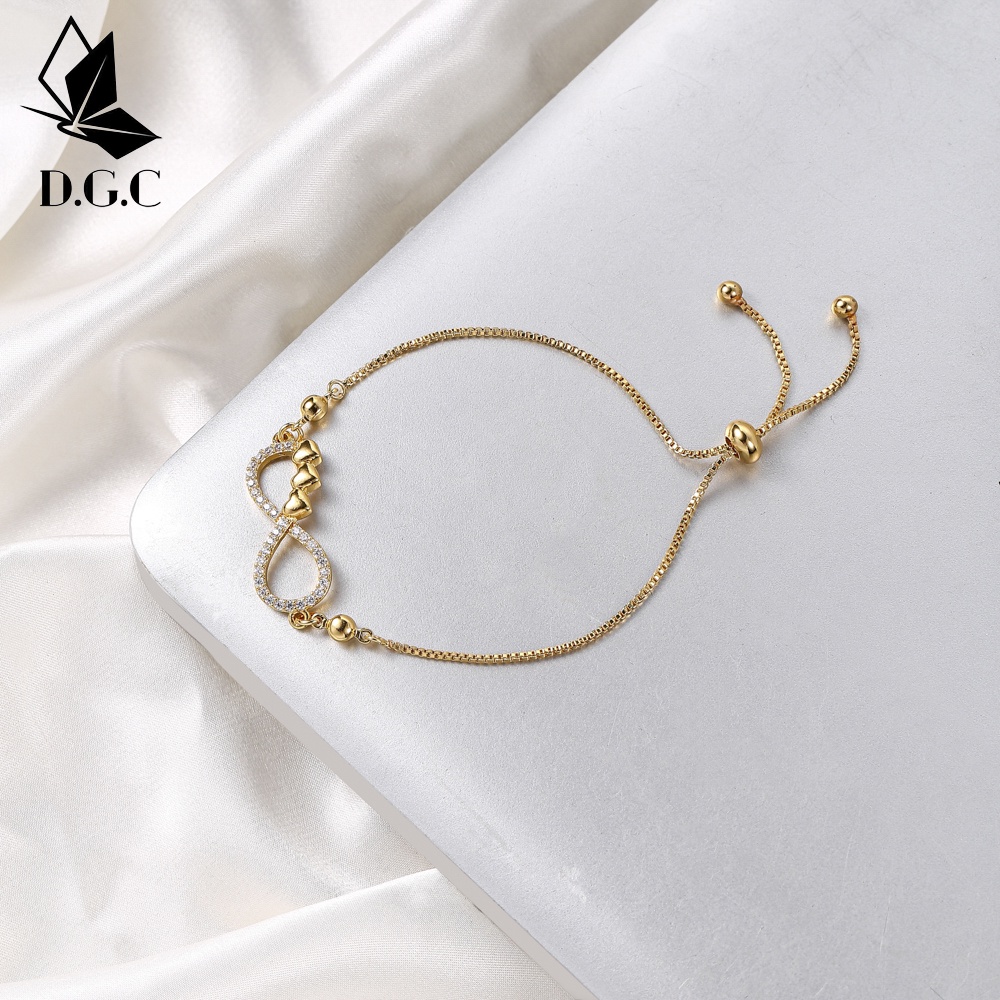 ♥✅COD✨Gelang Kupu Serut Titanium Wanita Aesthetic Korean Style Cantik Berlian Aksesoris Cewek Jewelry Perhiasan Murah D818