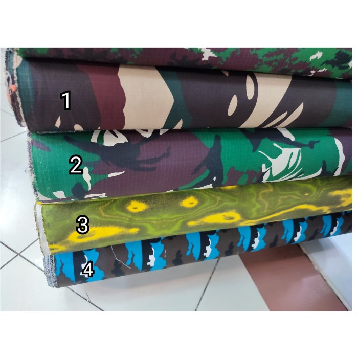 Kain Loreng Tni / Bahan Doreng Loreng Brimob