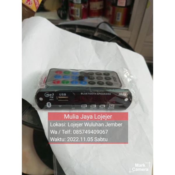 modul MP3 bluetooth  blutut layar biru