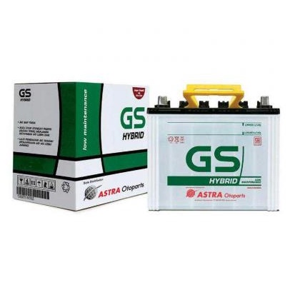 Aki GS Hybrid 55D23L Alphard Kijang Innova Fortuner Carnival Sedona Bensin Camry Grand Vitara Escudo