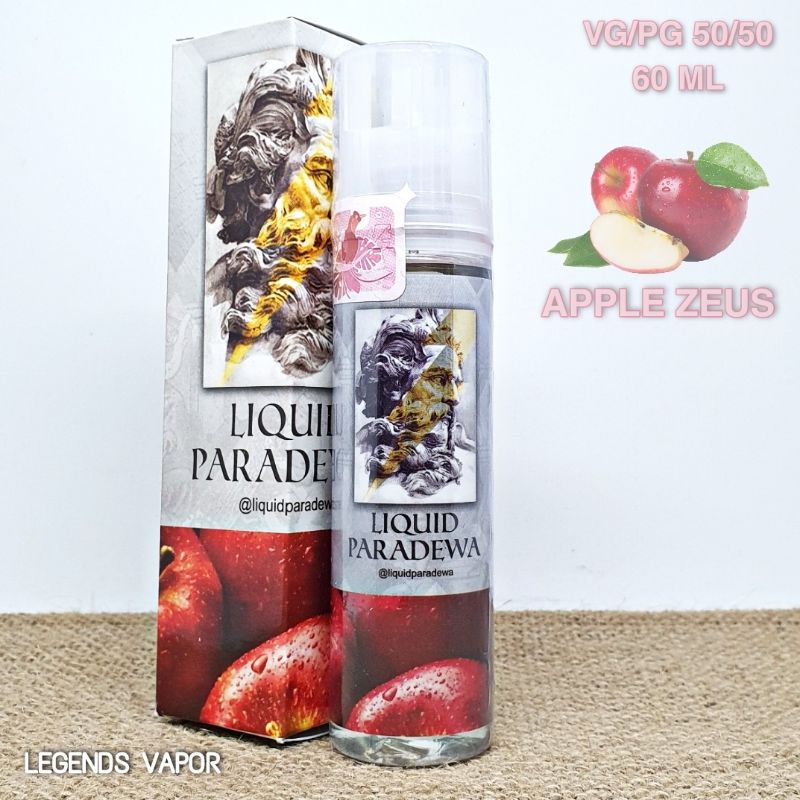 FREEBASE - LIQUID PARADEWA Apple Zeus 60ML 3MG AUTHENTIC