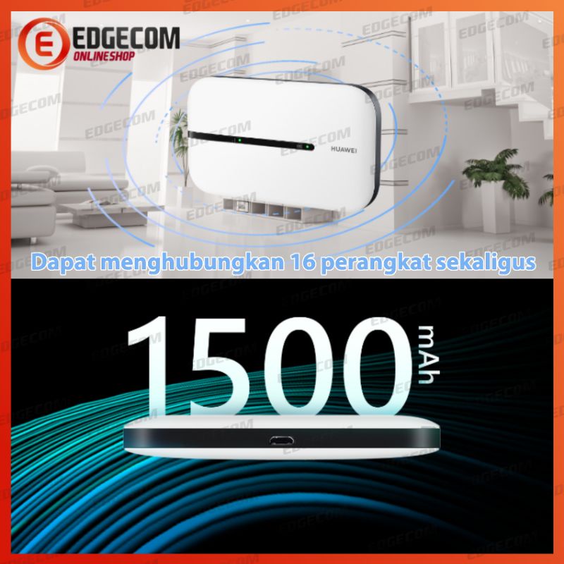 Mifi 4G LTE Huawei E5576 Free Telkomsel 14GB Garansi Resmi