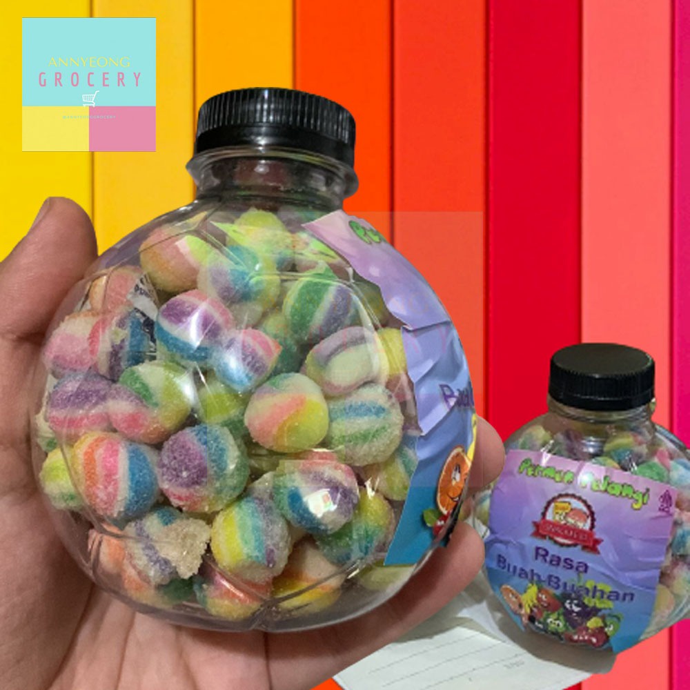 

PERMEN PELANGI RAINBOW CANDY PERMEN LUCU PEMEN BOTOL SNACKEE CANDY