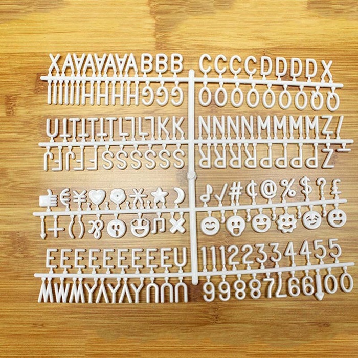 

Papan Tulis Set Tambahan Huruf Felt Letter Board