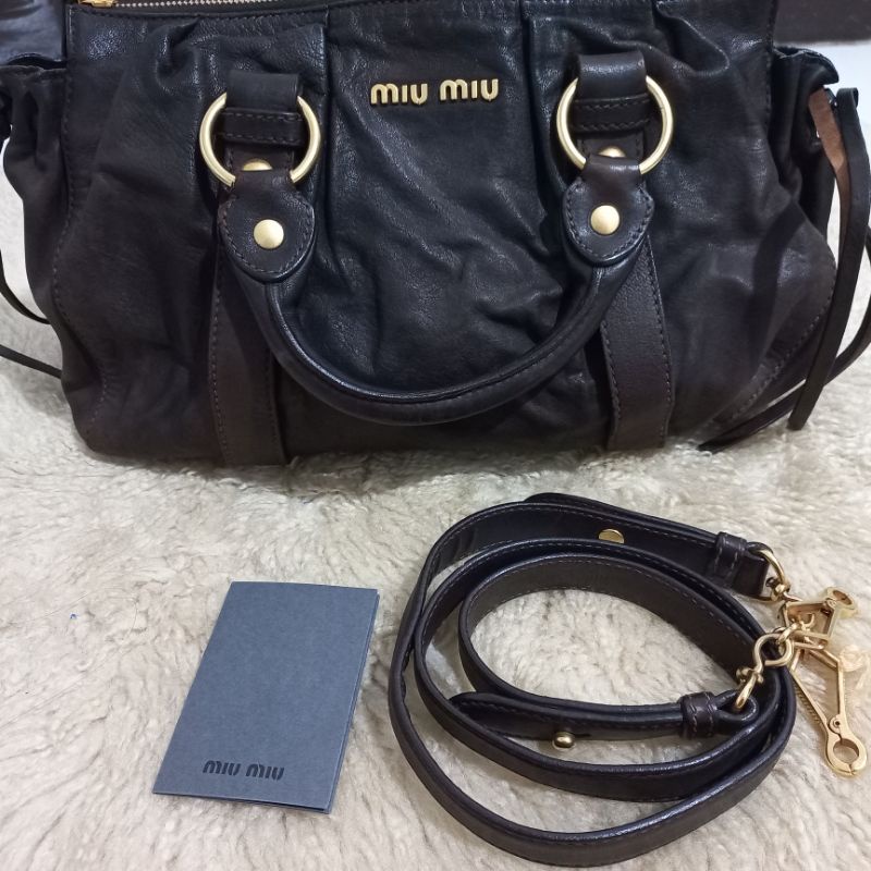 tas miu miu second
