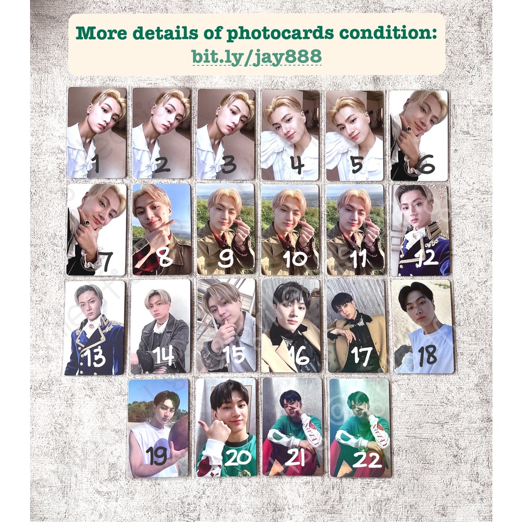 [CEK VARIASI] ENHYPEN JAY OFFICIAL PC Photocard Poca EN- Enha Park Jongseong Album BDO BDC D:D DD Bo