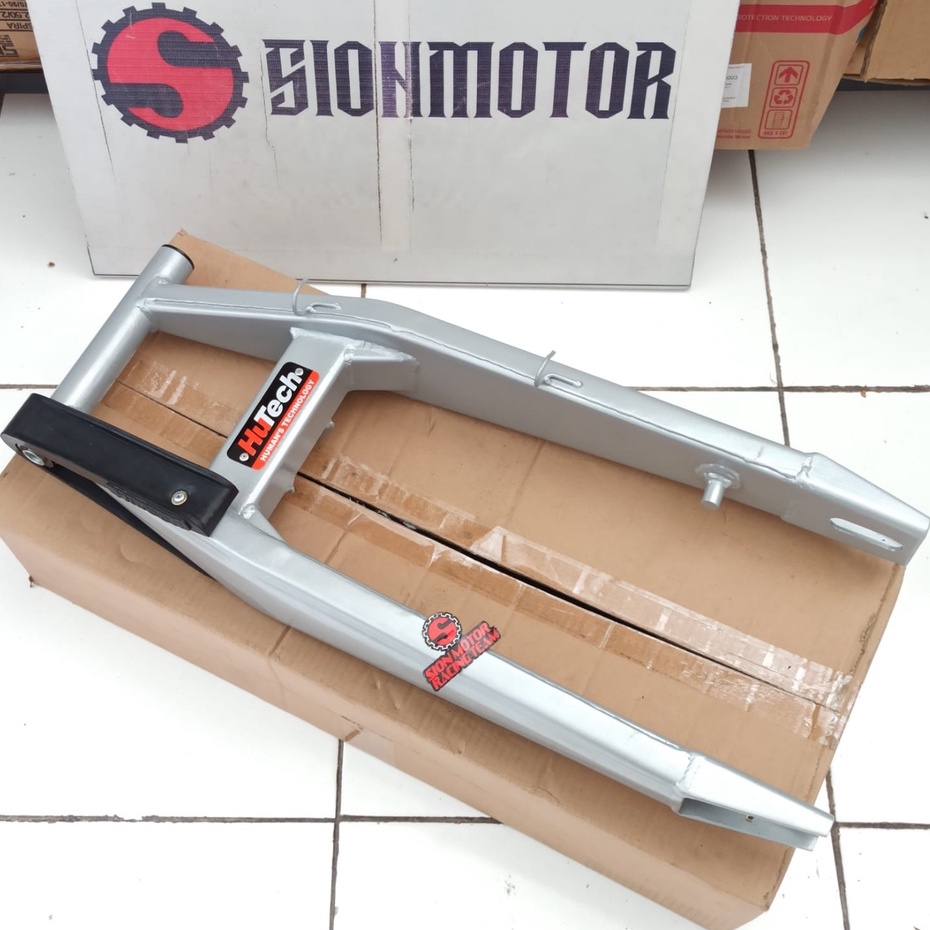 Swing Arm / Sasis Honda CRF 150 Model KTM 250 Type Long Panjang 66cm Hutech Silver