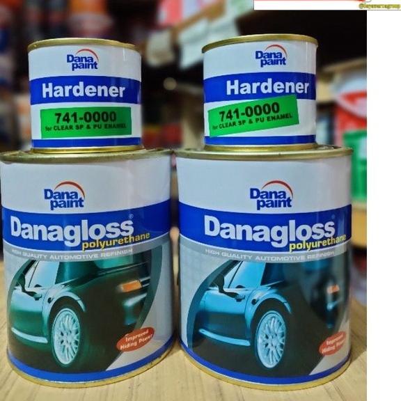CAT DANAGLOSS POLYURETHANE PUTIH & HITAM (1KG) - Putih