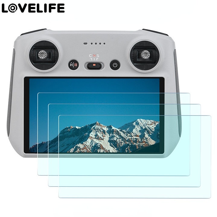 1pc Film Pelindung Layar Tempered Glass HD Transparan Anti Ledakan Untuk DJI Mini 3 Pro