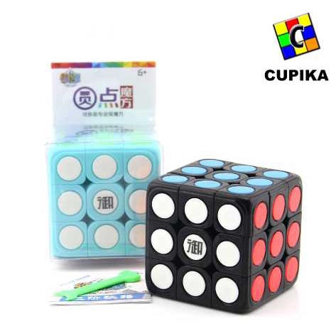 Rubik 3x3 3x3x3 Magic Dot Yongjun Mofang Moyu unik viral - CUPIKA