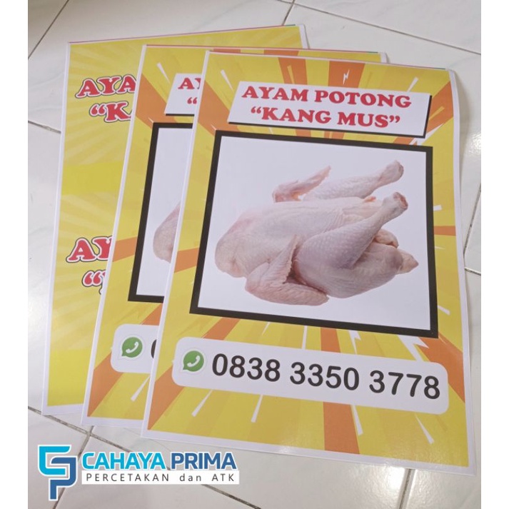 

Print Stiker bontak A3+ ( 31 cm x 47 cm )