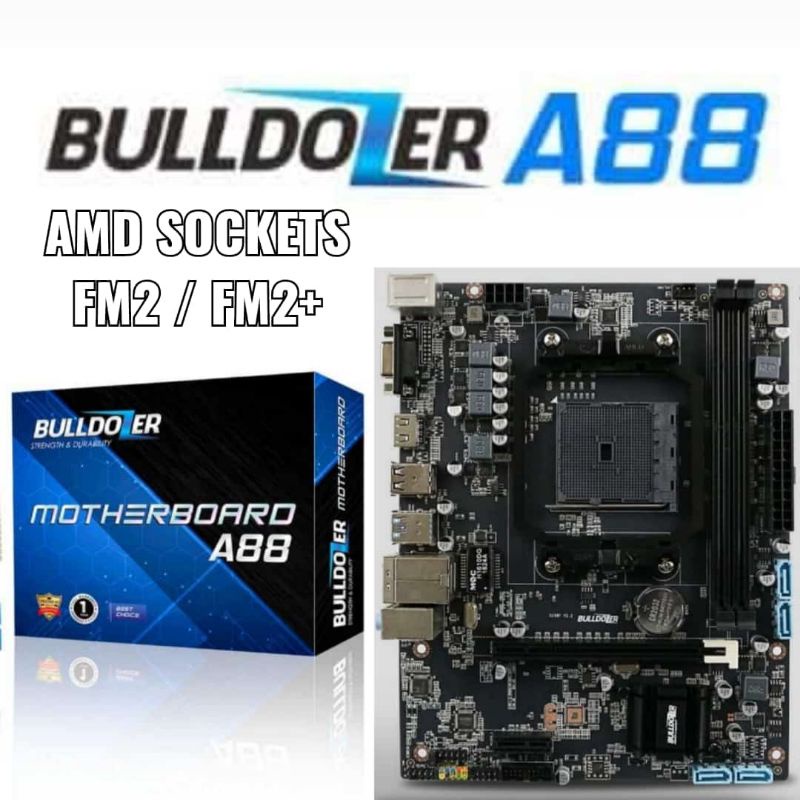 Mainboard Bulldozer A88 DDR3 AMD sockets FM2 / FM2+