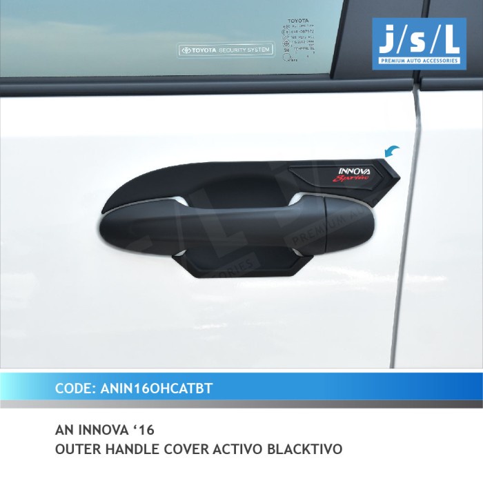 Outer handle mangkok pegangan pintu blacktivo all new INNOVA VENTURER