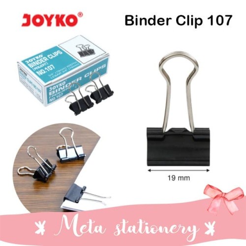 

Binder Clip / Clip Kertas No.107 JOYKO